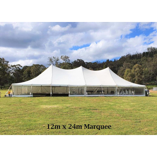 12m x 24m marquee